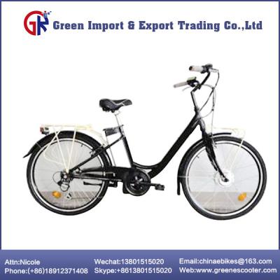 China On sale 45KM PAS Self Propelled Power Battery Bike With V Brake for sale
