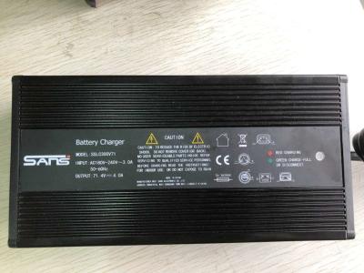 China PSE Lightweight 300W 60V 4A Portable Ebike Charger for sale