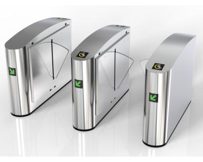 China Biometric Flap Barrier Turnstile for sale