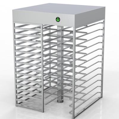 China Energy Efficient One Way Turnstile Gate , 70W Full Height Security Turnstiles for sale
