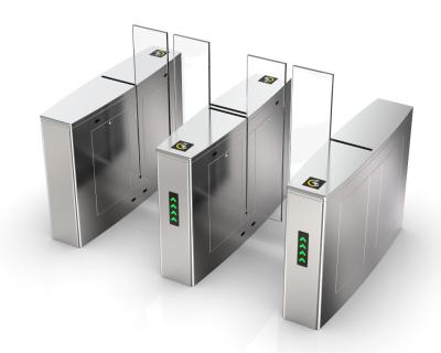 China Bidirectional Glass Security Turnstiles for sale