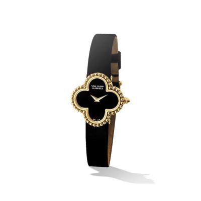 China Reloj de oro amarillo del pequeño modelo 18K del reloj del vintage de VCA Alhambra VCARD21900 en venta