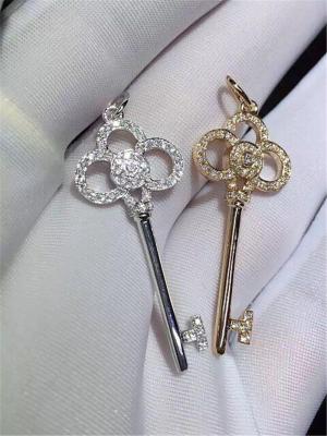 China Los diamantes de Tiffany de la corona cierran el oro 18kt con oro amarillo o el oro blanco del oro o rosado en venta