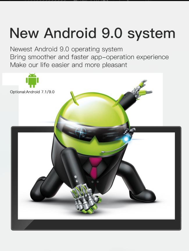 Commercial grade Android tablet features