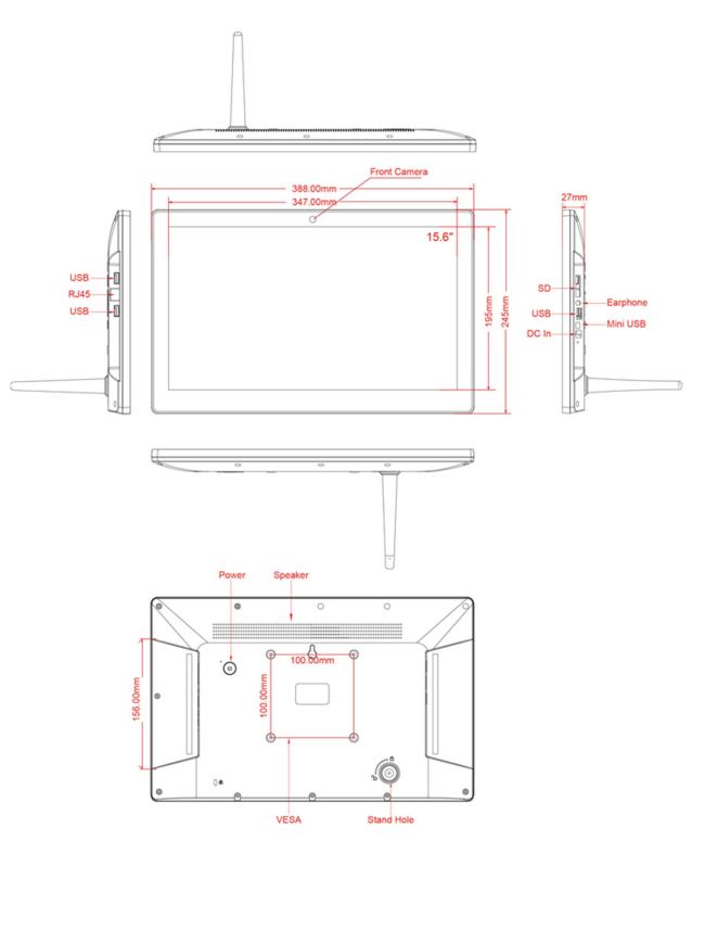 Fitness tablet integrated into treadmill console