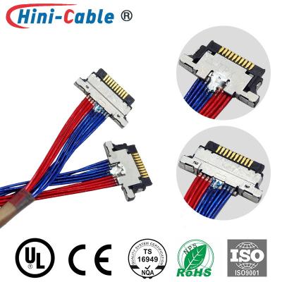 China I-PEX 20346-010T Male To Male 230mm PC Case Cable for sale