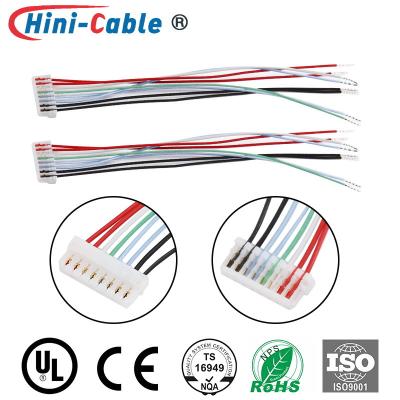 China Open Tinned End 34AWG PC Case Cable UL10064 JST-10SUR-32S for sale