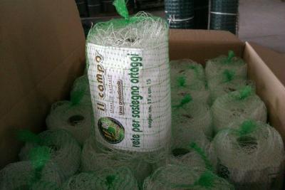China Green Plant Support Net / Agriculture Net Hdpe With Uv , 15x17cm Mesh for sale