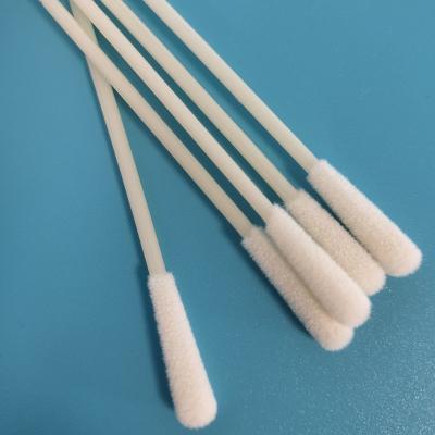 China Sterile Flocked Nylon Specimen Collection Swabs Individually Wrapped Oral Swab for sale