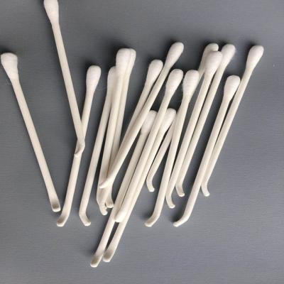China 12mm Bathroom Ear 200pcs / Bag Bamboo Cotton Swabs for sale