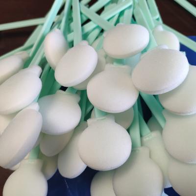 China Disposable Lint Free Big Round Head Foam Swab Sponge for Cleaning for sale