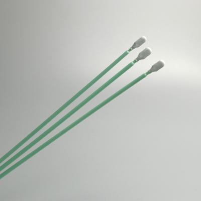 China 250mm PP Long Handle Lint Free Dacron Swabs Cleaning Stick For Electronics for sale