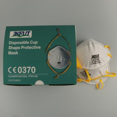 China Cup Shaped Disposable Earloop Face Mask for sale