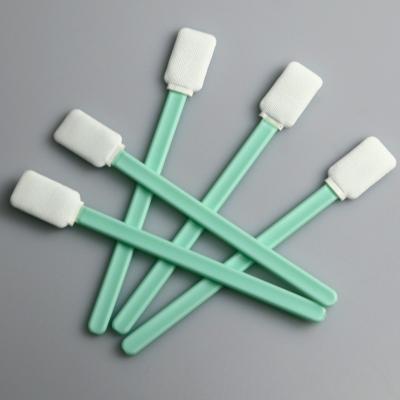 China 125mm Knitted Rectangle TOC Analysis Polyester Sampling Validation Swab for sale