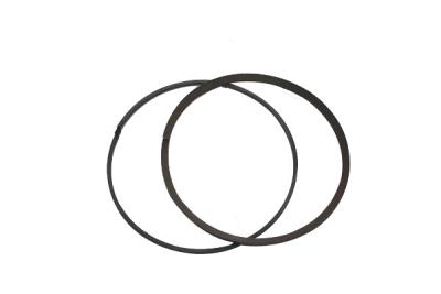 China OEM High Stability Carbon Filled PTFE Baffle Ring With Low Coefficient Of Friction for sale