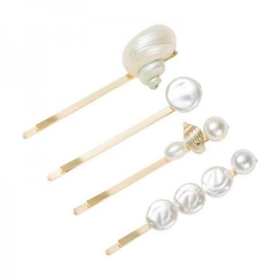 China NATURAL STONE SHELL HAIRPIN for sale