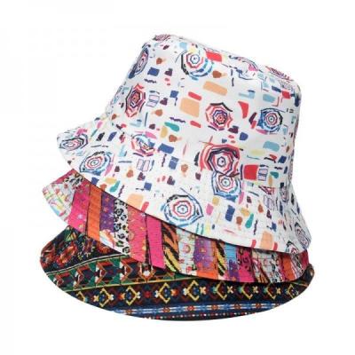China Geometric Diamond Basin Hat Sun Hat Fisherman Hat For Women for sale