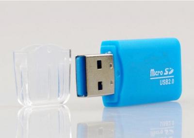 中国 Microsdhc/MicroSD USBのスマート カードの読者の容易な設置SDメモリ・カードの読者 販売のため
