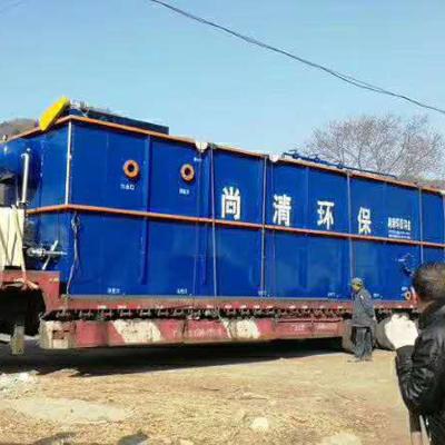 China Automatic Hospital Sewage Treatment Equipment Sludge Treatment Plant 200m3/D for sale