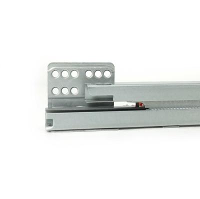 China Damping Buffer Hidden Drawer Slides, Stainless Steel Furniture Replacement Parts for sale