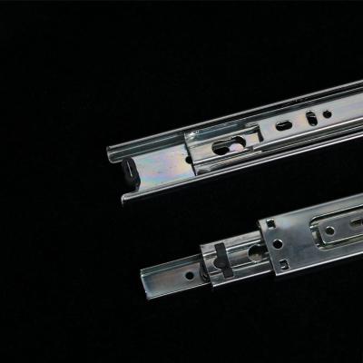 China 40mm Stainless Steel Plated Ball Bearing Drawer Slides for sale