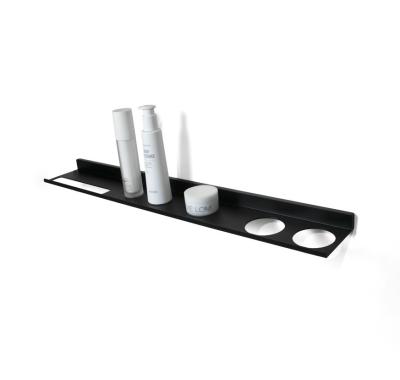 China 750mm Length Aluminum Wall Mounted L Floating Shelves For Bathroom for sale