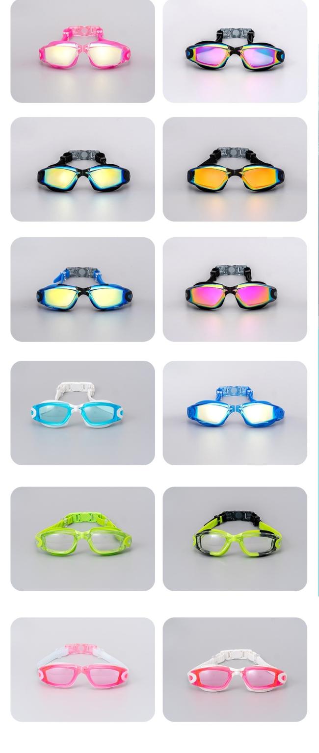 Children's cat ear swimming goggles close-up detail