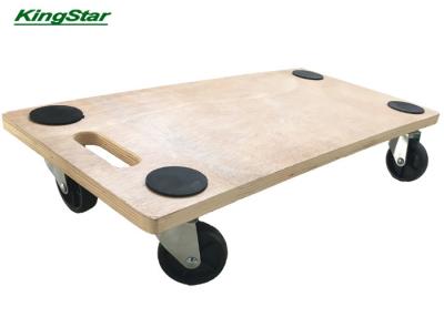 China Small Plywood Dolly Moving Cart For Moving Heavy Objects , Load Up To 200kg for sale
