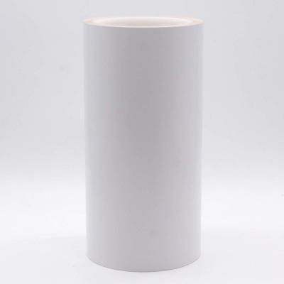 China 2 Mil Material de etiqueta adesivo de alta temperatura Adesivo permanente branco fosco Poliimida com vidro à venda