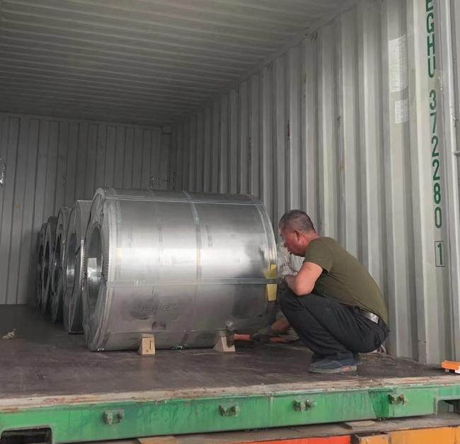 PPGL Prepainted Prime Hot/Cold Rolled Color/Colour Stainless Steel Iron Coil Pre Color Coated Galvanized Metal 3D PPGI Price Roofing Coil