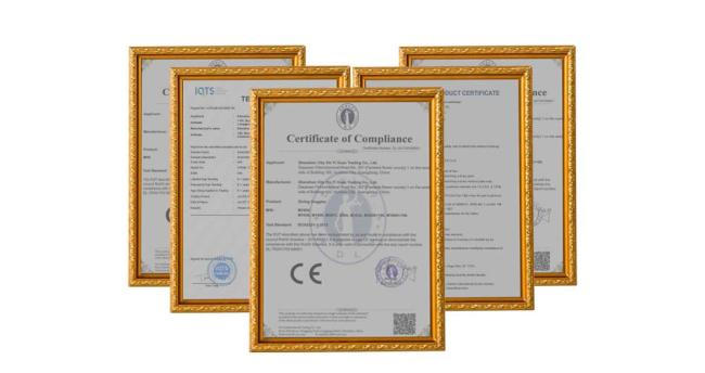 Product certifications