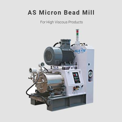 China AS Micron Agitator Bead Mill For High Medium Viscous Materials Special Design for sale