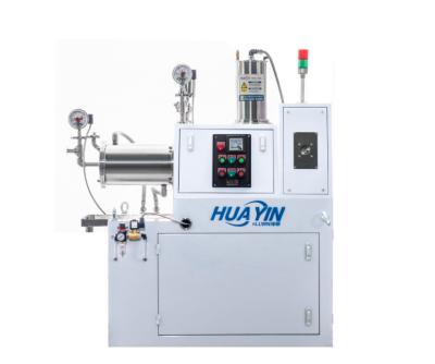 China 5L 10L Sand Mill Pin Type Horizontal Bead Grinding Machine for sale