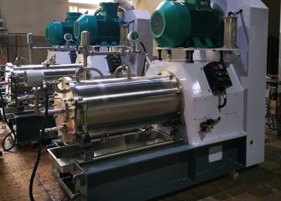 Chine 100 machine horizontale de production d'encre du moulin 55kW de perle de litre à vendre