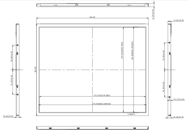 BOE GV190E0M-N10 HDMI LCD Display 19 Inch 1280x1024 Resolution 0