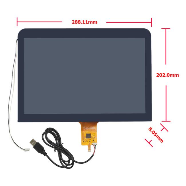 12.1" High Brightness LCD Display 750nits TFT LCD Touch Display Optional HDMI Board Kits 1