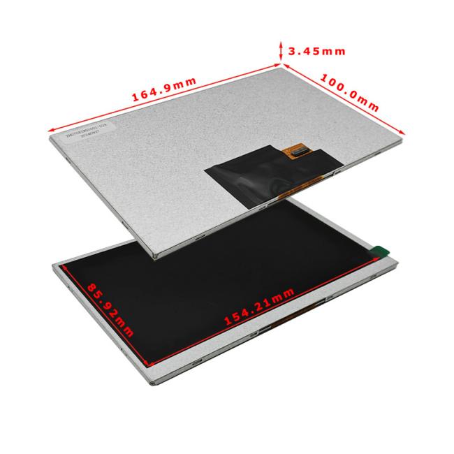 7 Inch 1024x600 TFT LCD Screen Display With MIPI 31 Pin Optional Touch Panel 1