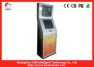 China LCD Freestanding Dual Screen Kiosk Information For Healthcare for sale