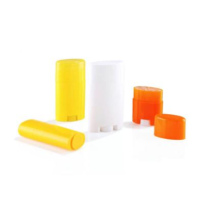 China 40ml 50g Rectangular Empty Plastic Deodorant Stick Container Roll on Bottle for sale