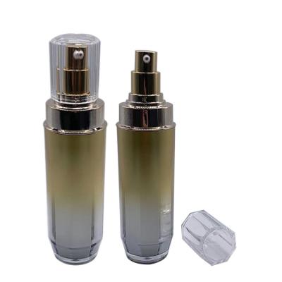 China 30 ml 50 ml Plastic Skin Care Container Luxury Acrylic Liquid Foundation Bottle for sale
