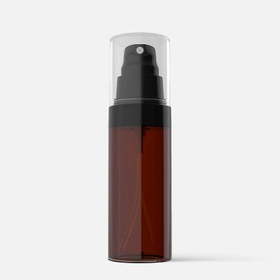 China Transparent PETG Cosmetic Spray Bottle 30ml 100ml For Facial Essence for sale