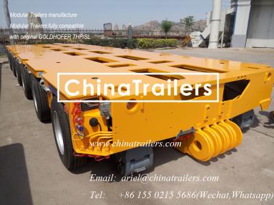 China hydraulic multi axle vehicle for sale