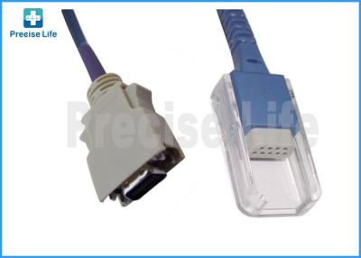 China Cable compatible del adaptador de  SCP-10 SpO2 8 pies de SCP-10 SpO2 de extensión de cable del cable TPU en venta