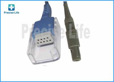 China  DB 9 pin spo2 sensor SpO2 adapter cable Mindray 0010-20-42594 for sale