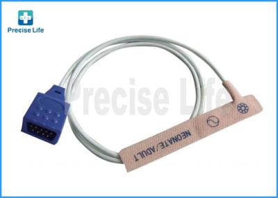 China Cable no tejido del PVC de la cinta del sensor disponible del DATEX-Ohmeda SpO2 en venta