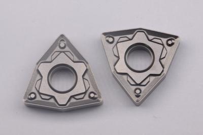 China Grey & Gold Color ISO Turning Inserts CNC Lathe Cutting Tools 40HRC Hardness for sale