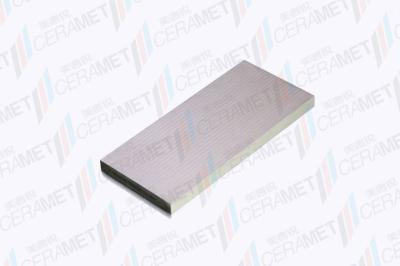 Китай Подгонянная металлическая пластина режущих инструментов минералометаллокерамики плоская керамическая/продукты пробела не стандартные продается