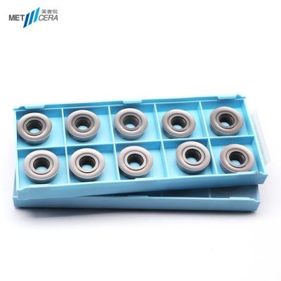 China High Performance Cermet Indexable Bearing Inserts ISO Standard RPGT1203-BB MC102B for sale