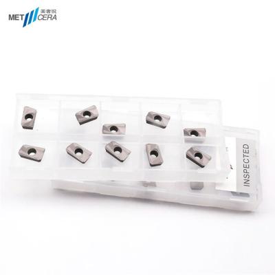 China Perfect Surface Cermet Milling Inserts For Steel Finishing APMT1135PDER-H2 for sale