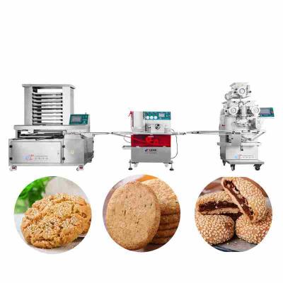 China SUS Bakery Puff Machine 100pcs/M Automatic Puff Pastry Making Machine for sale